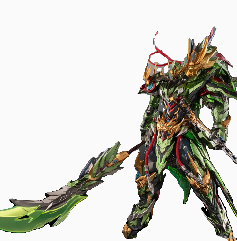 Motor Nuclear MNQ-XH09X Kaiyang Palace  Wu Quxingjun  Guan Yu Red Flame Dragon Action Figure New in Stock