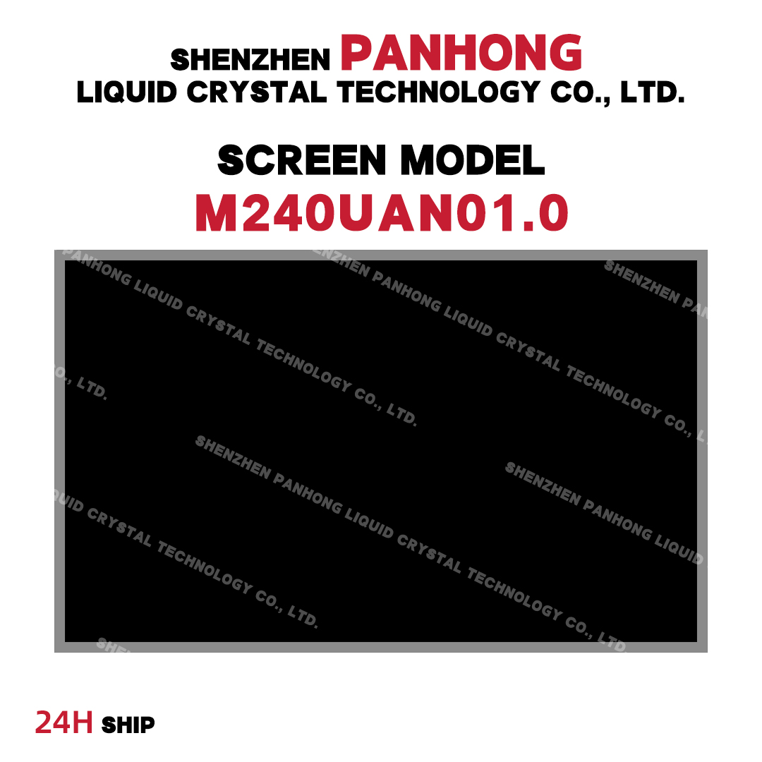 24" New LCD screen model M240UAN01.0 IPS FHD