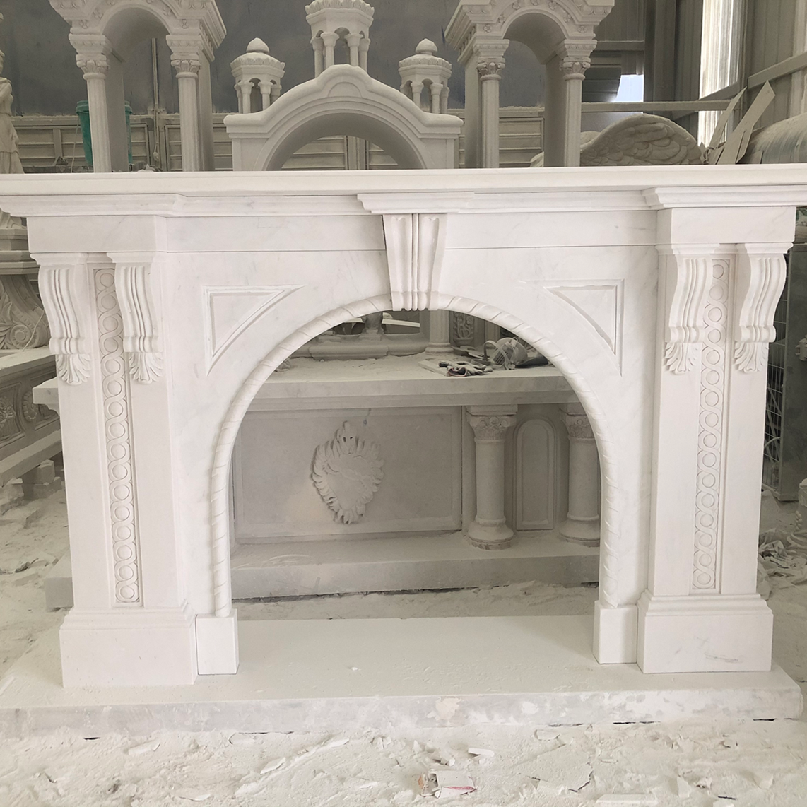 Marble Fireplace FP002