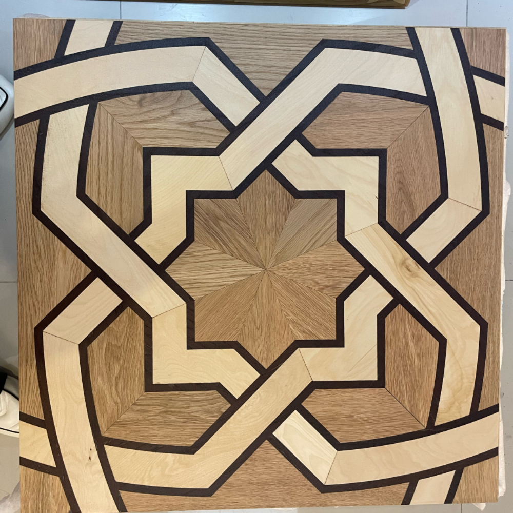 Wood Flooring Medallion WF007