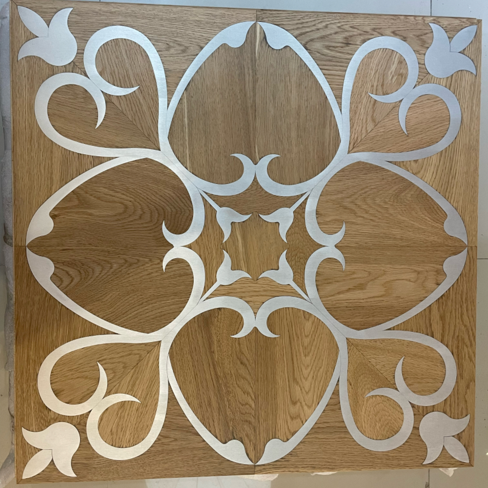Wood Flooring Medallion WF008