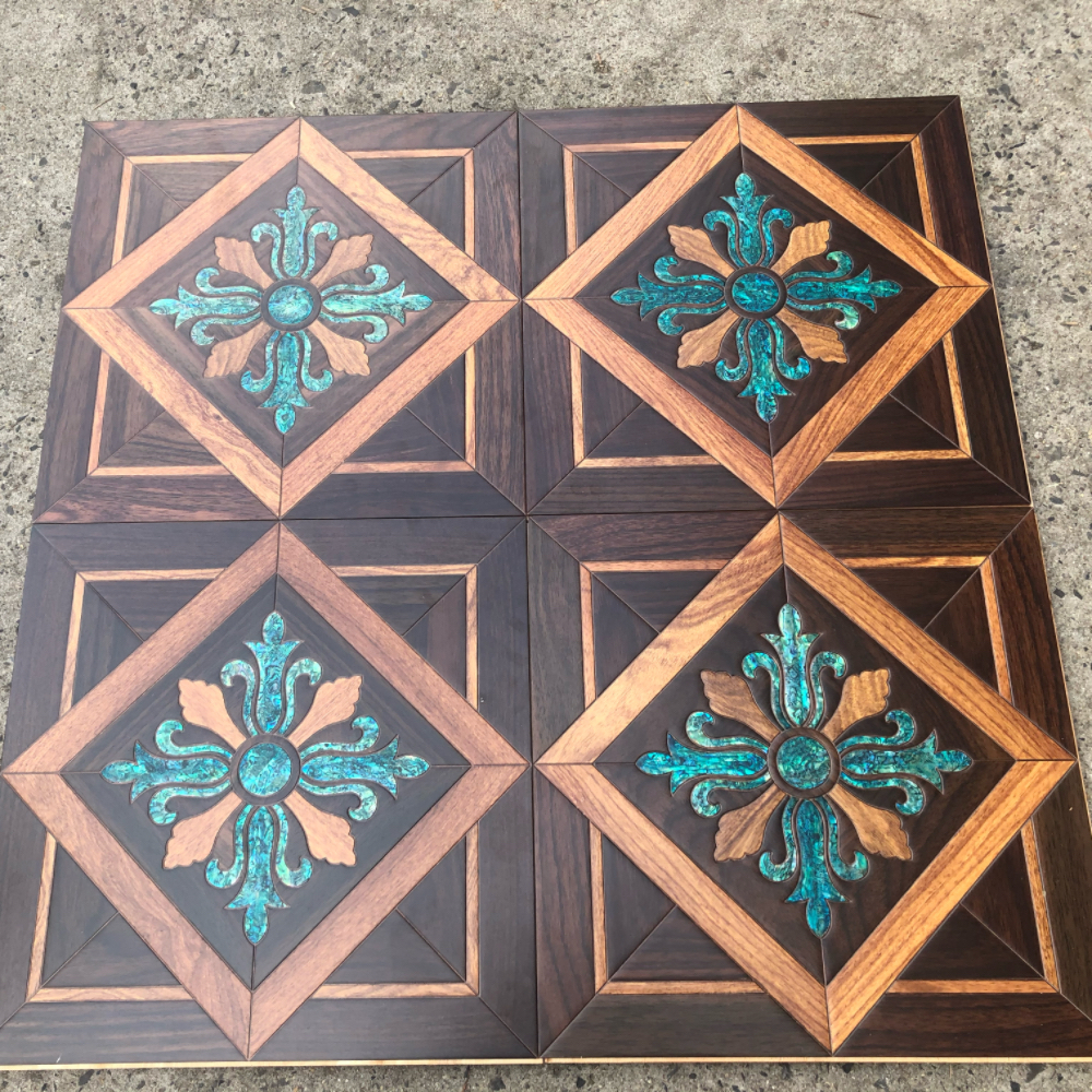 Wood Flooring Medallion WF005
