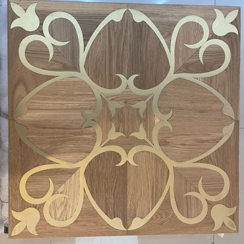 Wood Flooring Medallion WF006