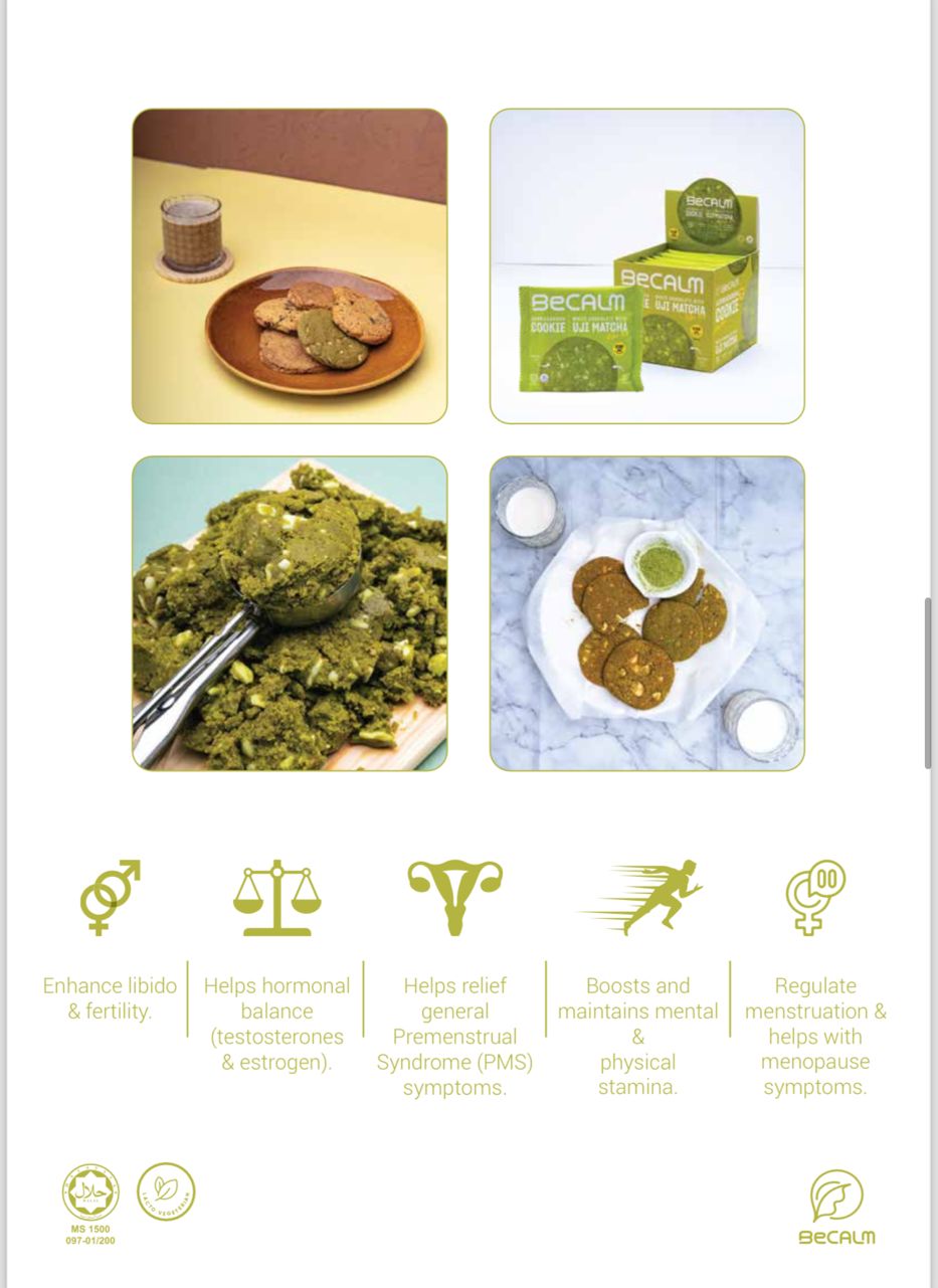 Be Calm Cookie& Uji Macha