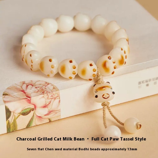 Shibazi Duobao Bodhi holding Buddha beads