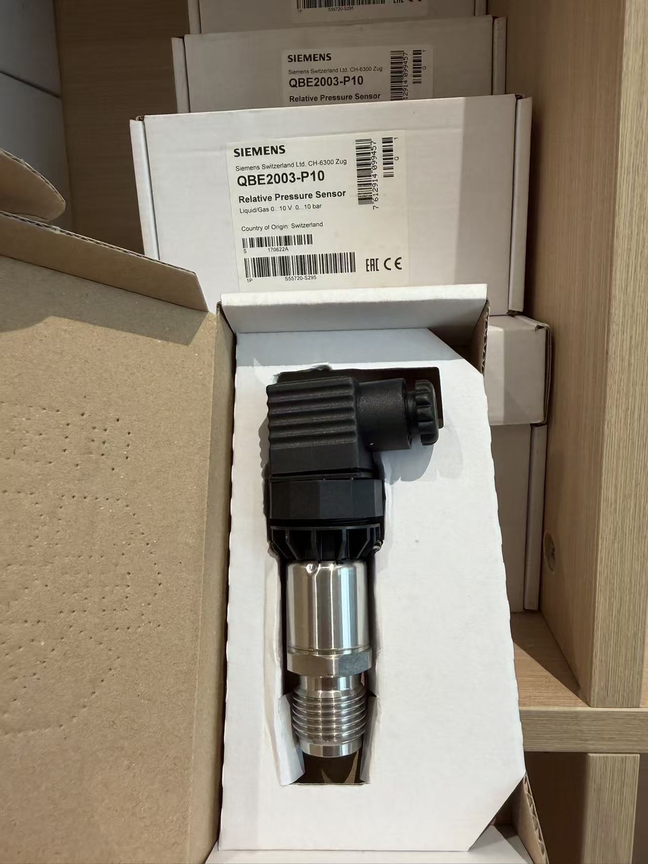 Siemens QBE2003-P10 (0-10bar, 4-20mA)