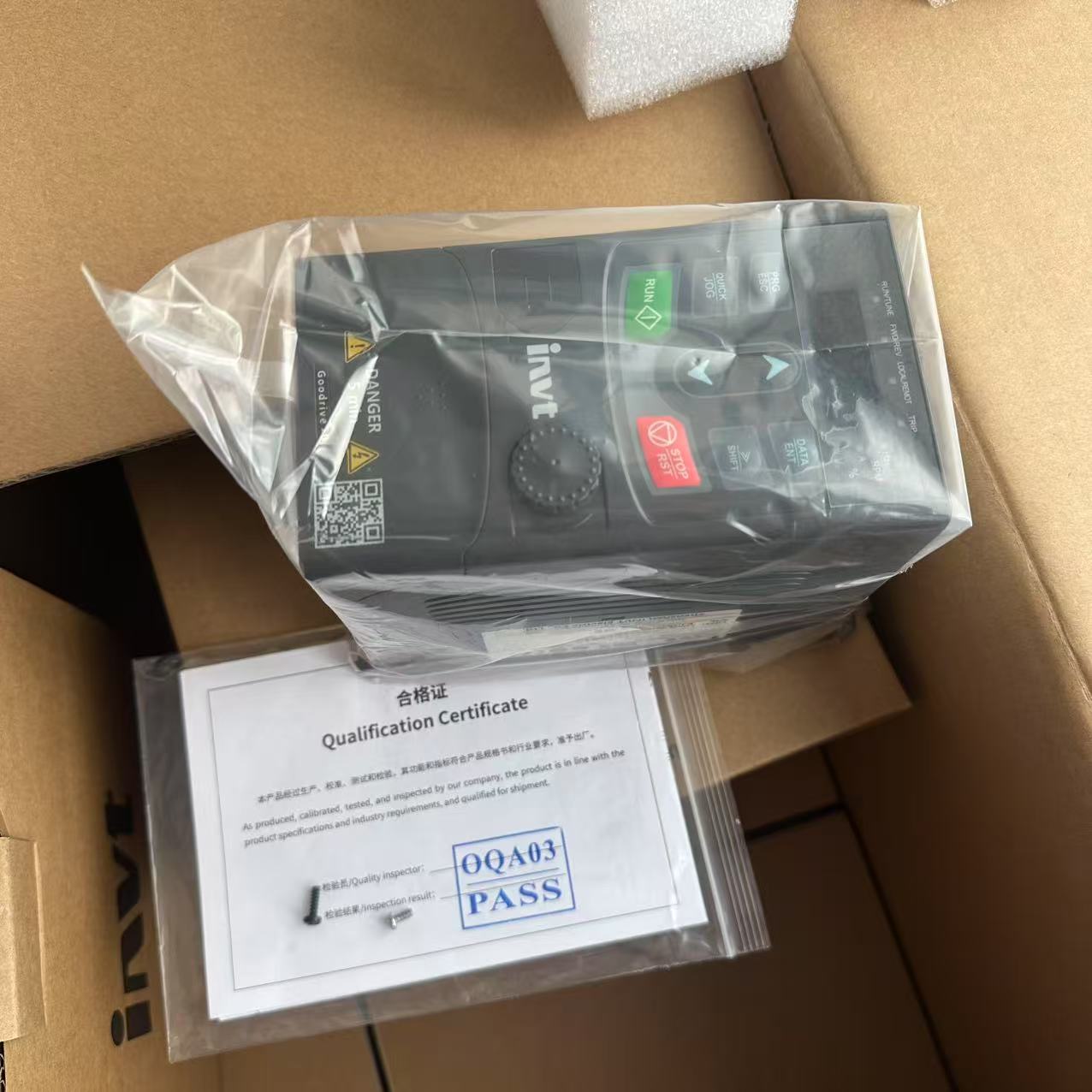 INVT GD20-1R5G-S2 1.5kW 220V Single Phase VFD