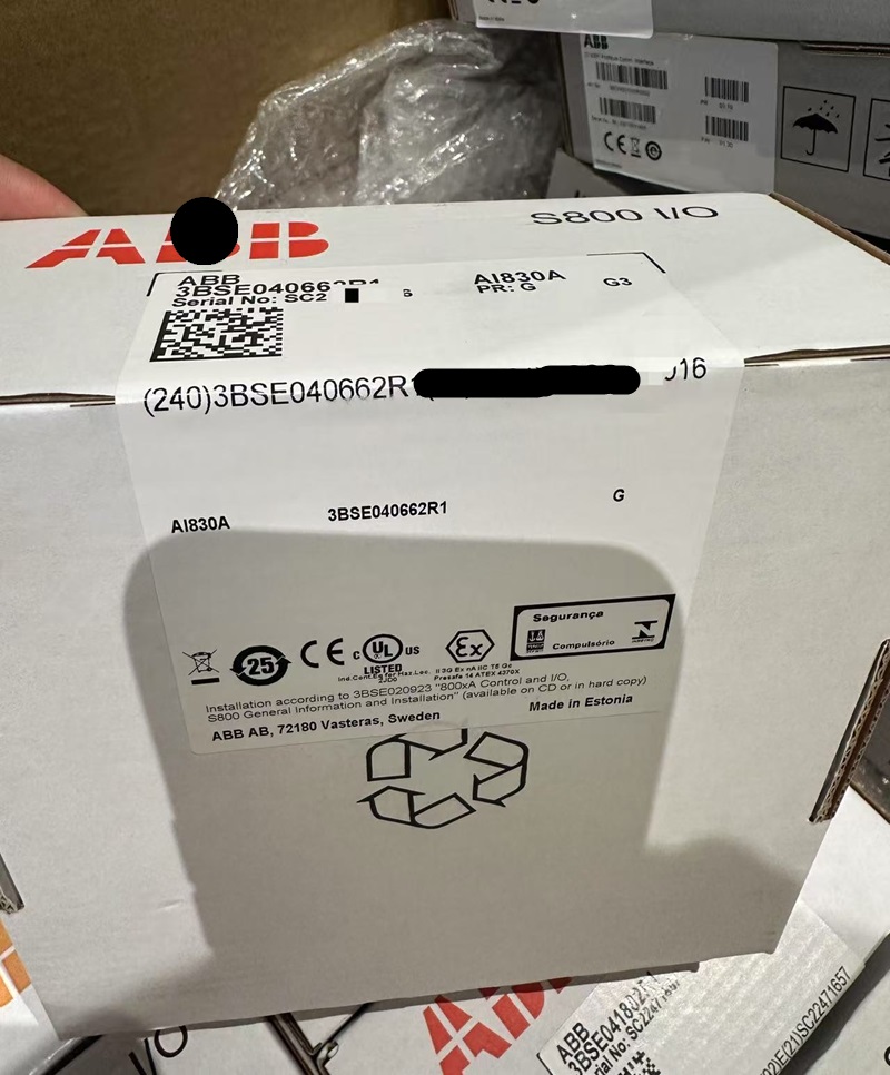 ABB AI830A Original AC500 Analog Input Module (3BSE040662R1)