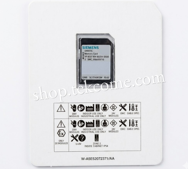 6ES7954-8LE04-0AA0 SIMATIC S7 Memory card