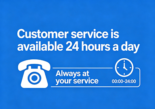 24-hour online service