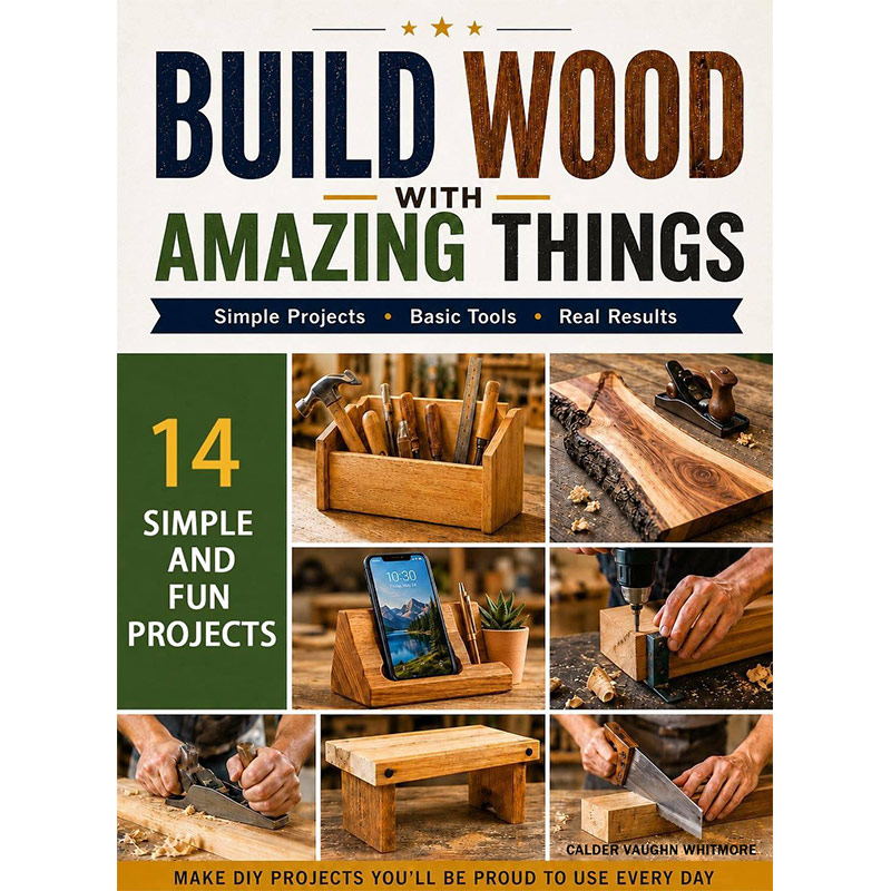 Build Stuff with Wood: One Board, One Cut – First Measurement to Finished