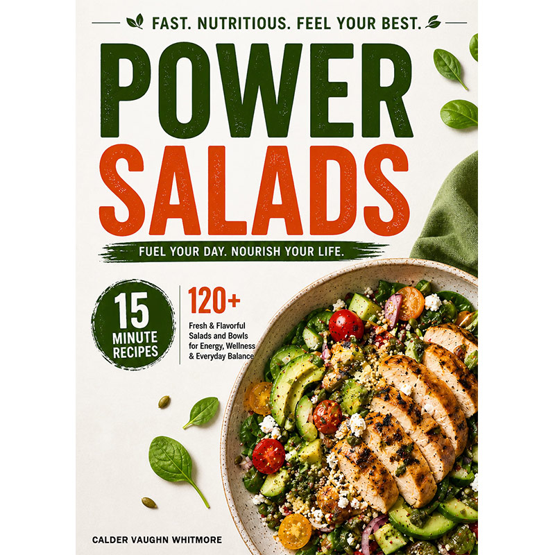 High Protein Salad Cookbook: One Bowl, One Toss – Hungry to Satisfied