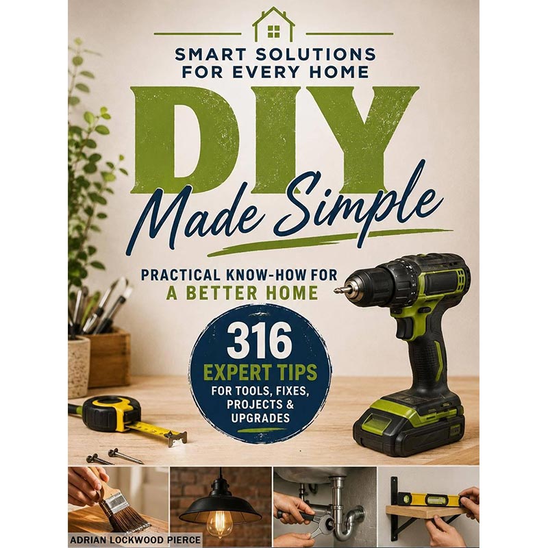 Quick & Easy Home DIY Manual: Fix It Yourself, No Experience Needed