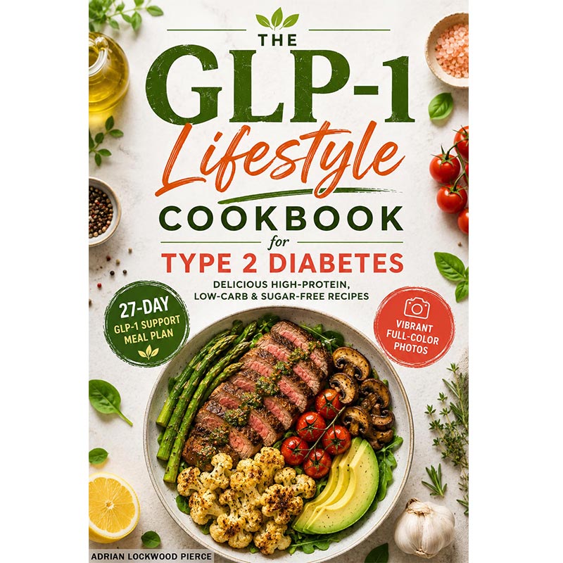 GLP-1 Diet Cookbook: High-Protein Recipes for Type 2 Diabetes