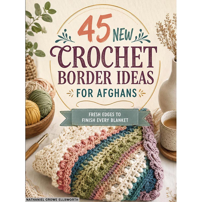 Crocheted Afghan Borders: From Plain to Polished, One Edge at a Time