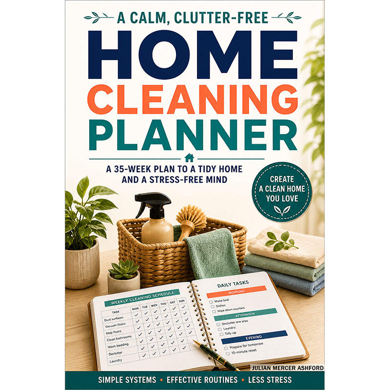 Stress-Free Cleaning Planner: One Week, One Zone – Overwhelmed to In Control