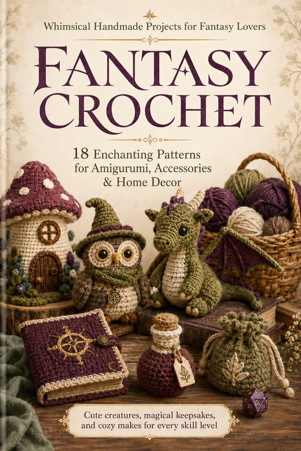 Crochet Book: One Stitch, One Adventure – No Prior Experience Needed