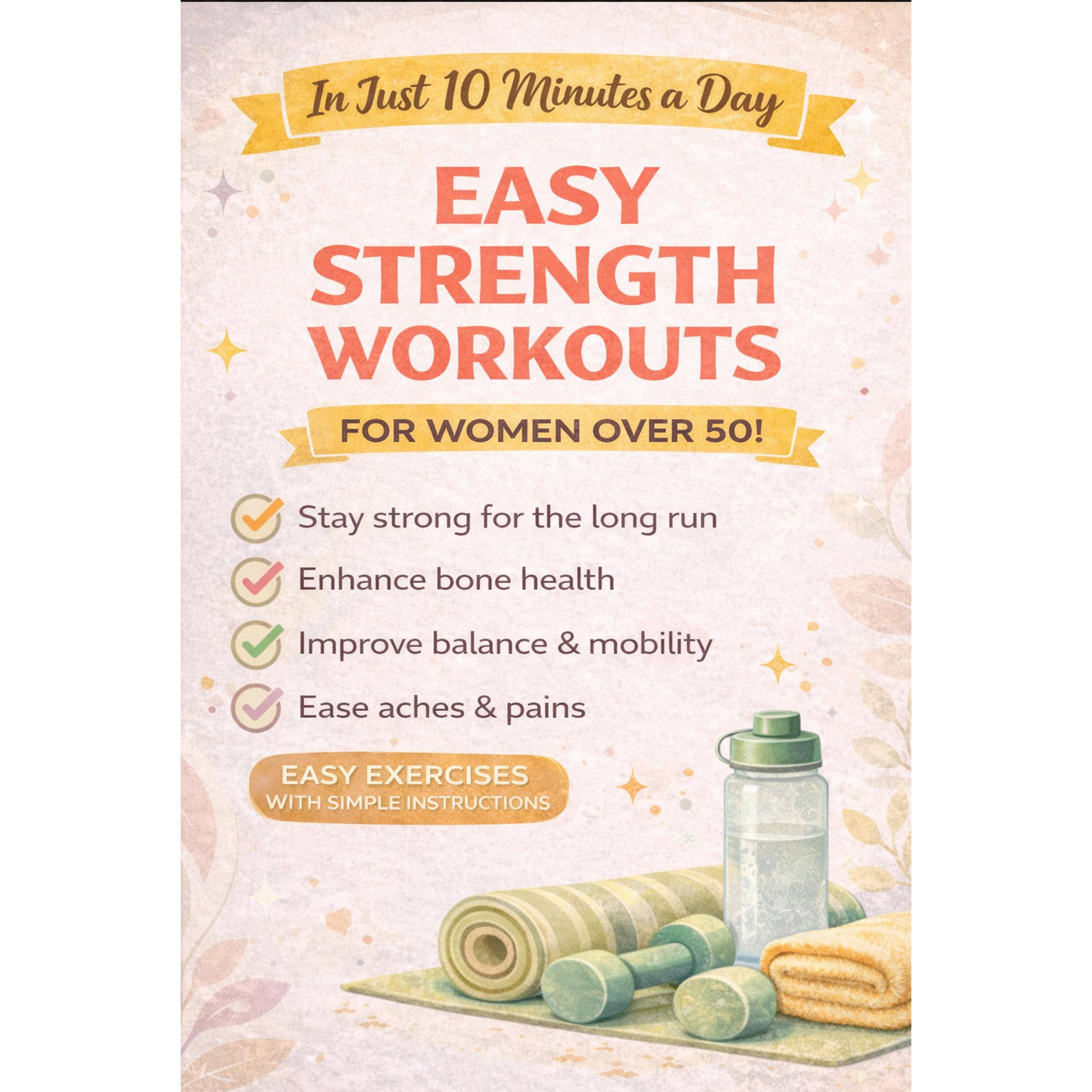 Strength Training for Senior Women: 10-Minute Daily Exercises for Bone Health & Balance