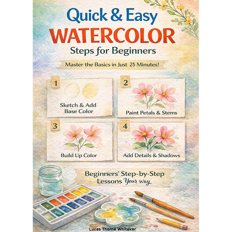 Watercolor for Beginners: Simple Tutorials to Unleash Creativity