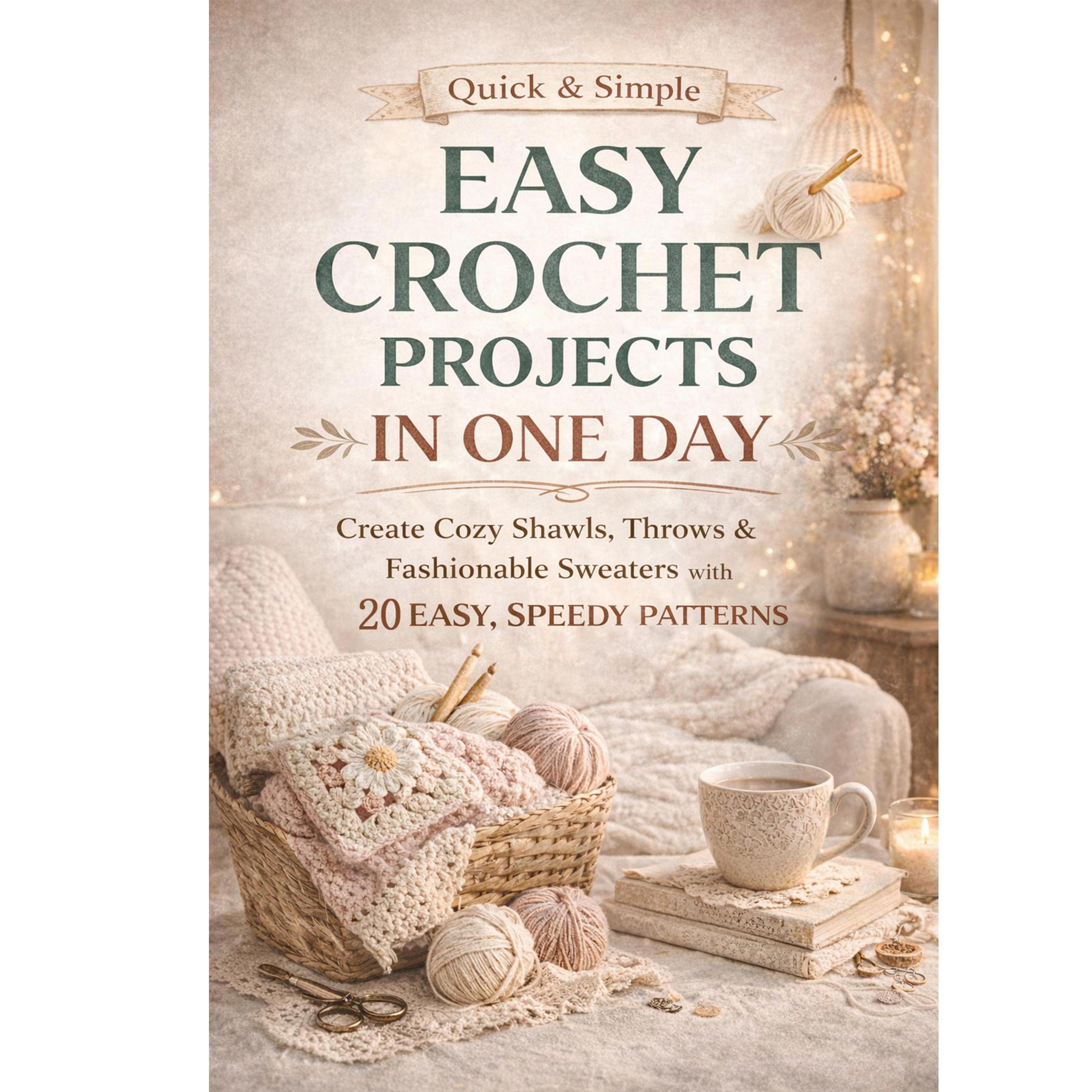 Crochet in a Day: 20 Patterns for Sweaters, Blankets & More – Yarn Tips
