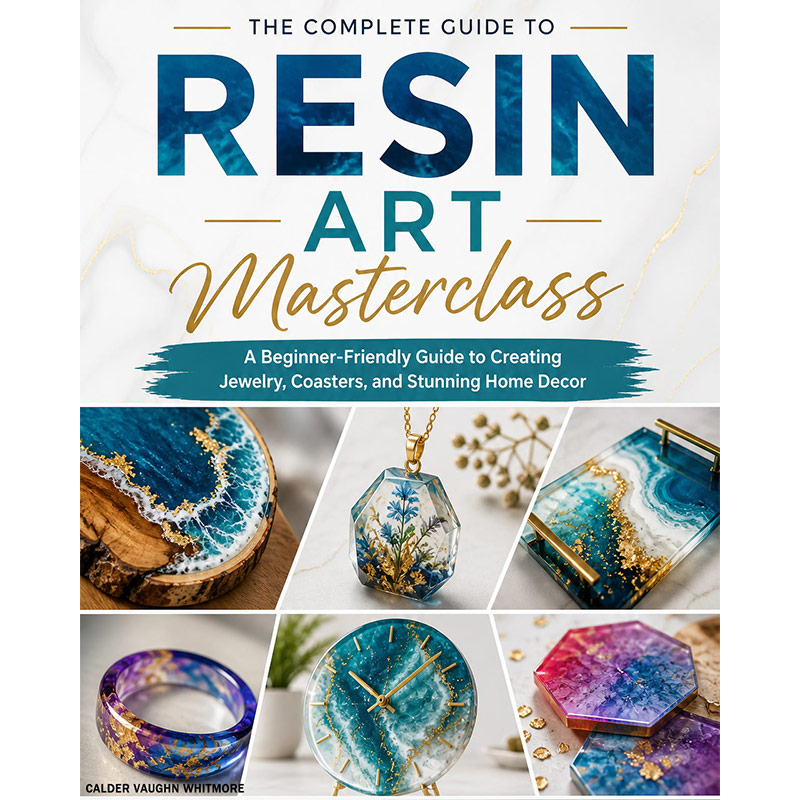 Epoxy Resin Art for Beginners: Step-by-Step Jewelry & Decor – Bubble-Free, No Expensive Workspace