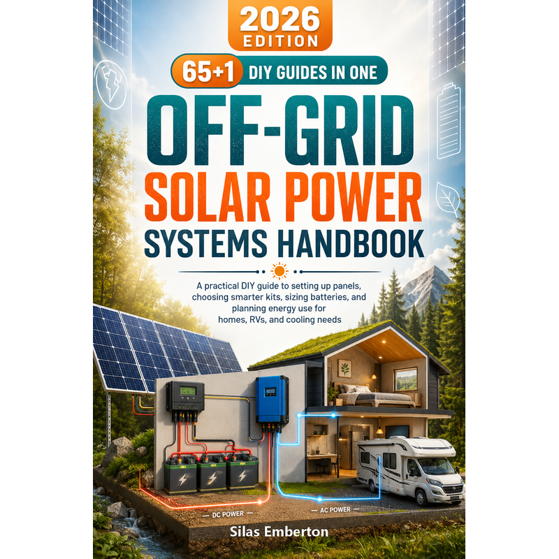 DIY Off-Grid Solar System Bible: Install Panels, Batteries & RV Power