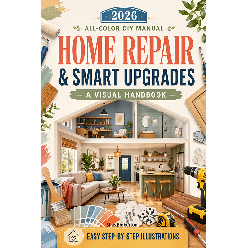 Illustrated Home Repair Guide: Step-by-Step DIY for Plumbing, Electrical & More