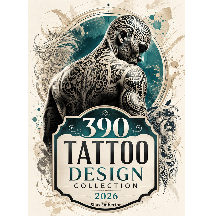 Tattoo Design Catalog: 390 Original Ideas – Minimalist to Neo-Traditional