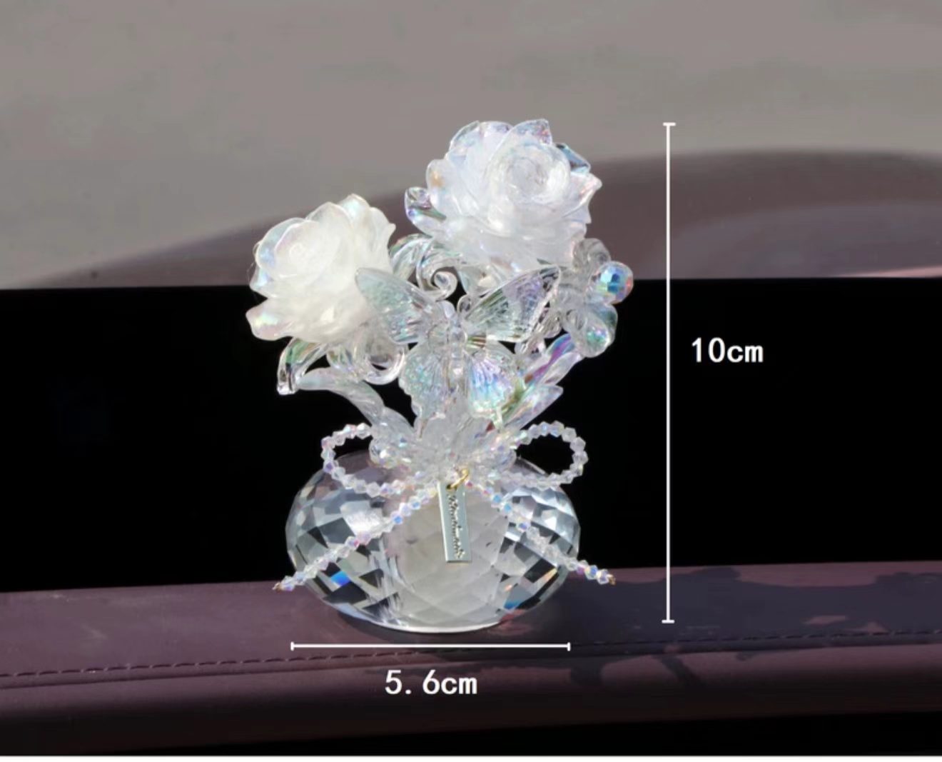 3.93inch (10cm)tall car flower ornaments
