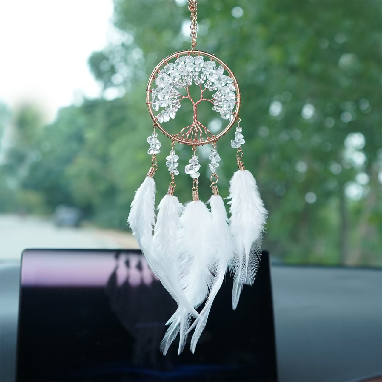 crystal car pendant