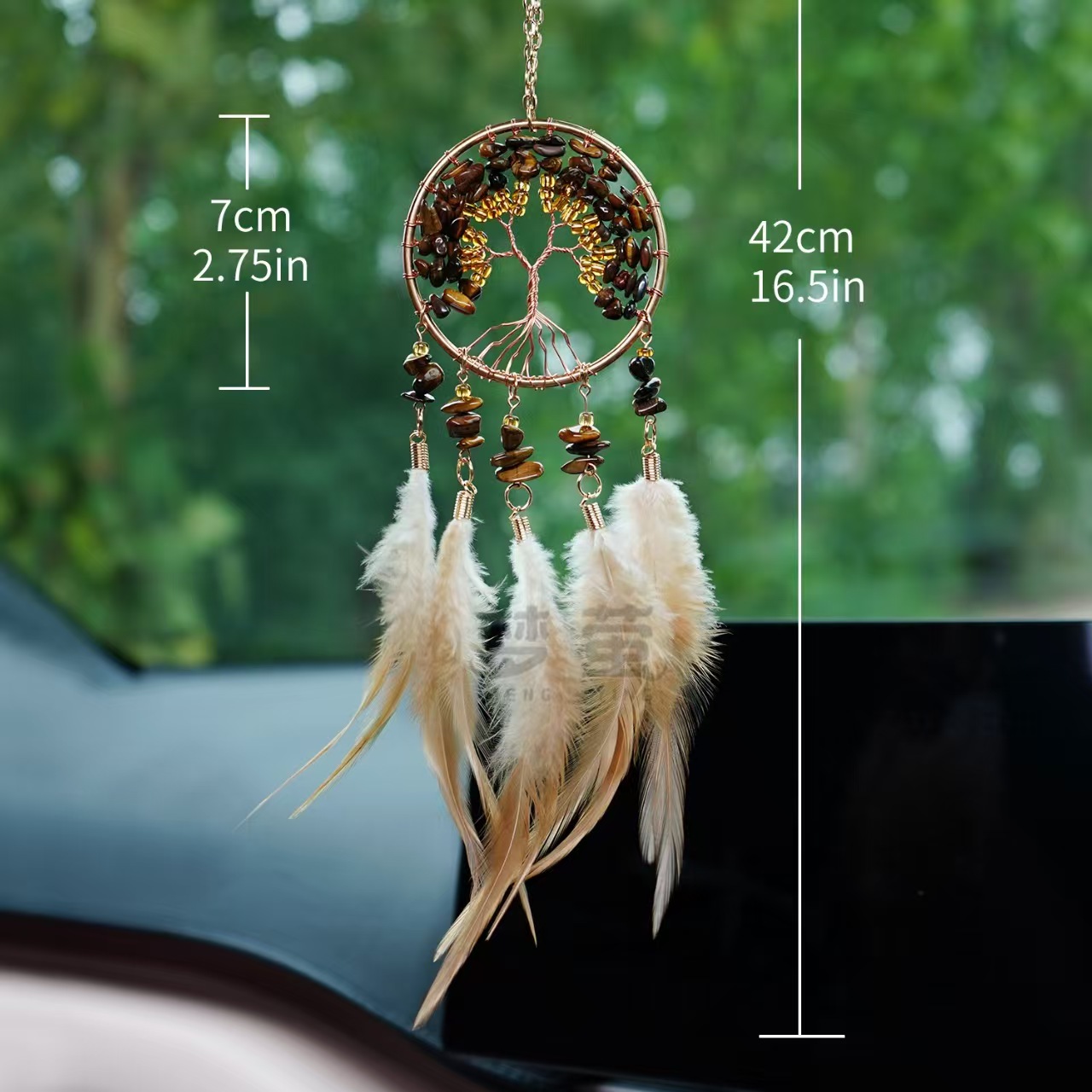 crystal car pendant