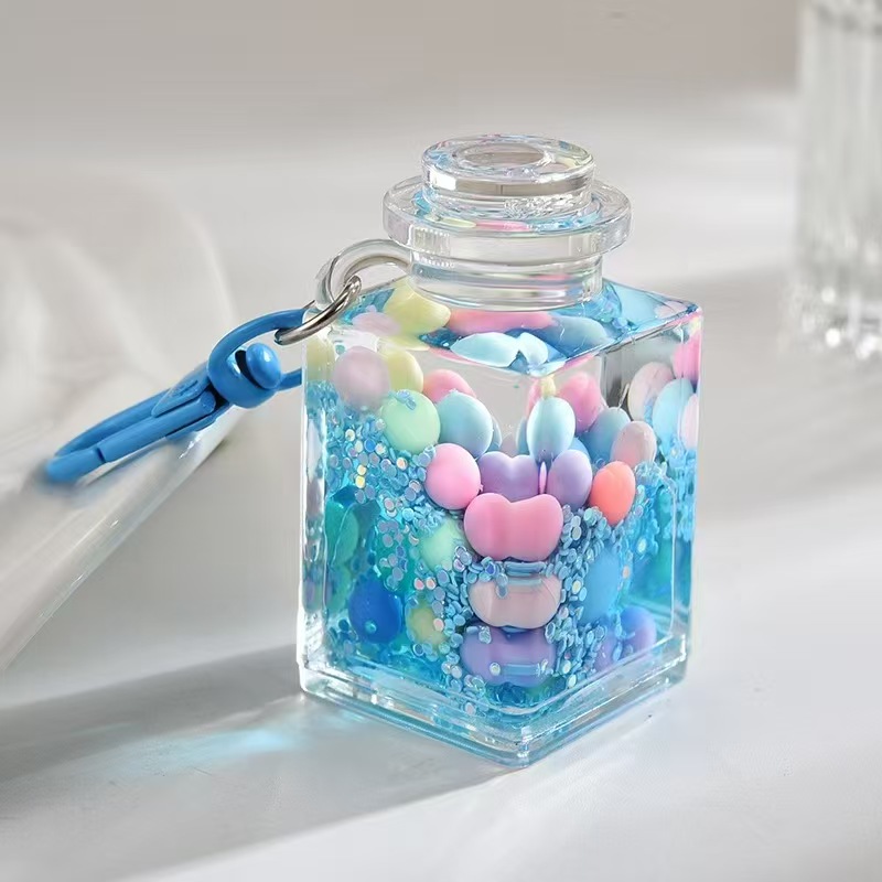  fluid sand bottle pendant