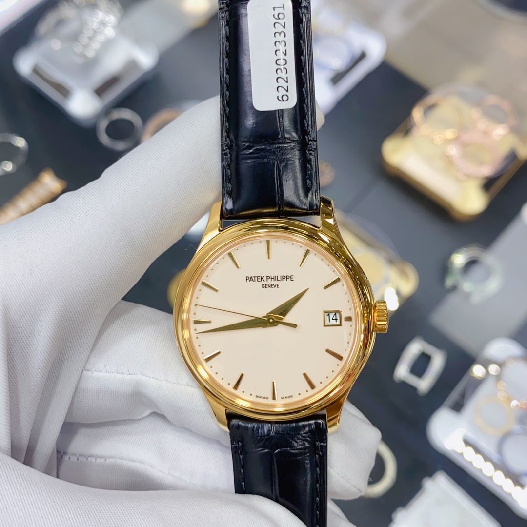 Patek Philippe 18k gold-plated