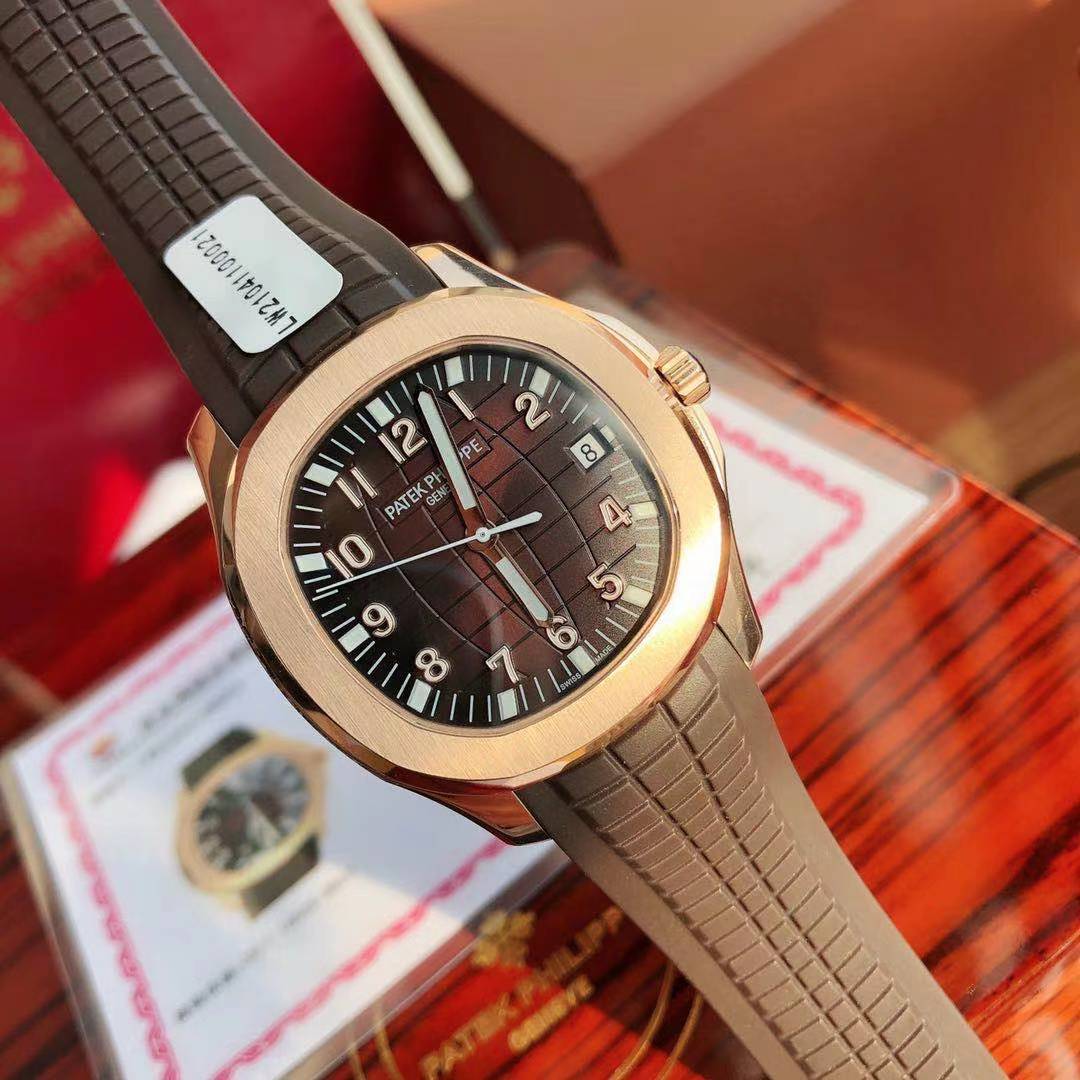 New Patek Philippe AQUANAUT Series - Brown Strap