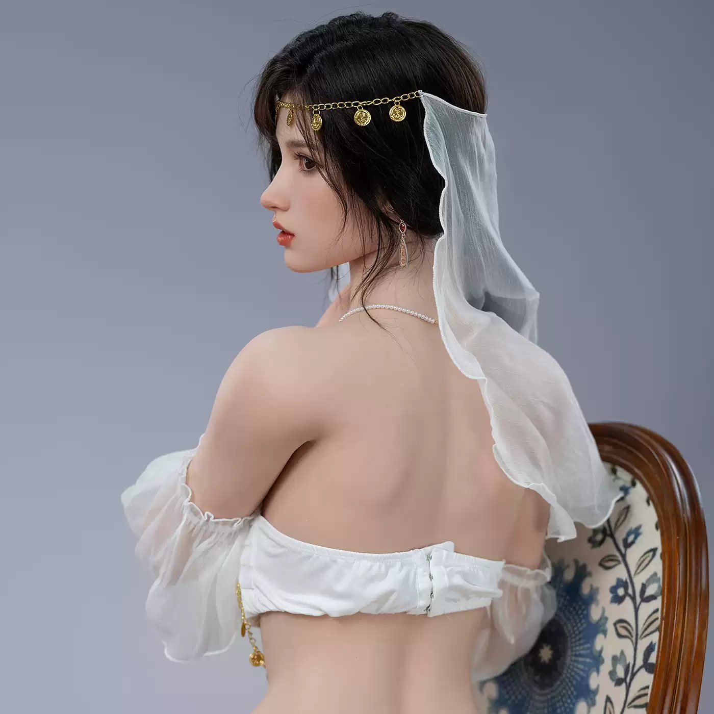 Male Insertable Realistic Silicone Doll, Female Full-Body Adult