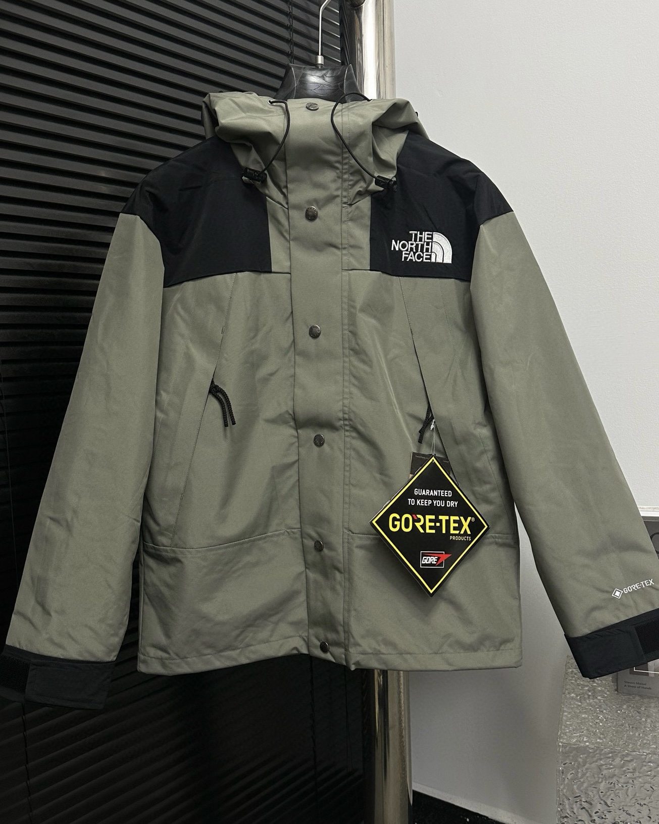 The North Face| 1990 Mountain Relaxxed EX | Jacket_DUSTY PINK&MATCHA GREEN
