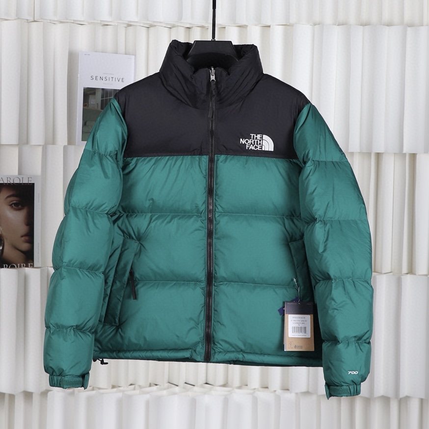 The North Face| Nuptse 1996 |Down Jacket_DARK GREEN&PURPLE