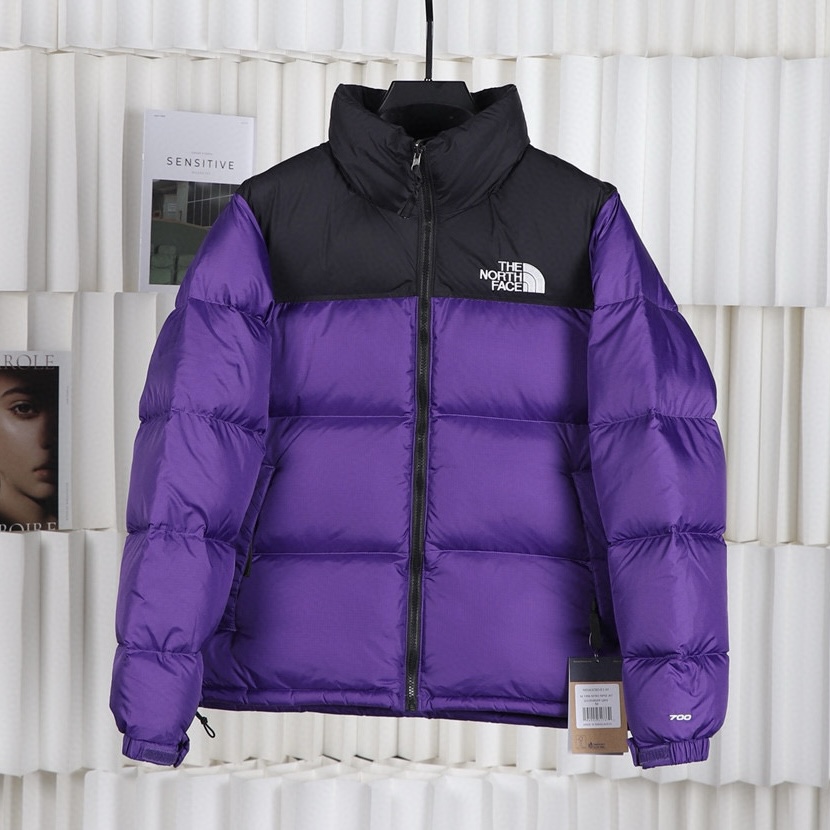The North Face| Nuptse 1996 |Down Jacket_DARK GREEN&PURPLE