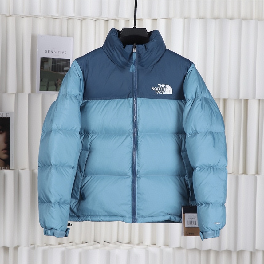 The North Face| Nuptse 1996 |Down Jacket_MONTREAL BLUE&BURGUNDY