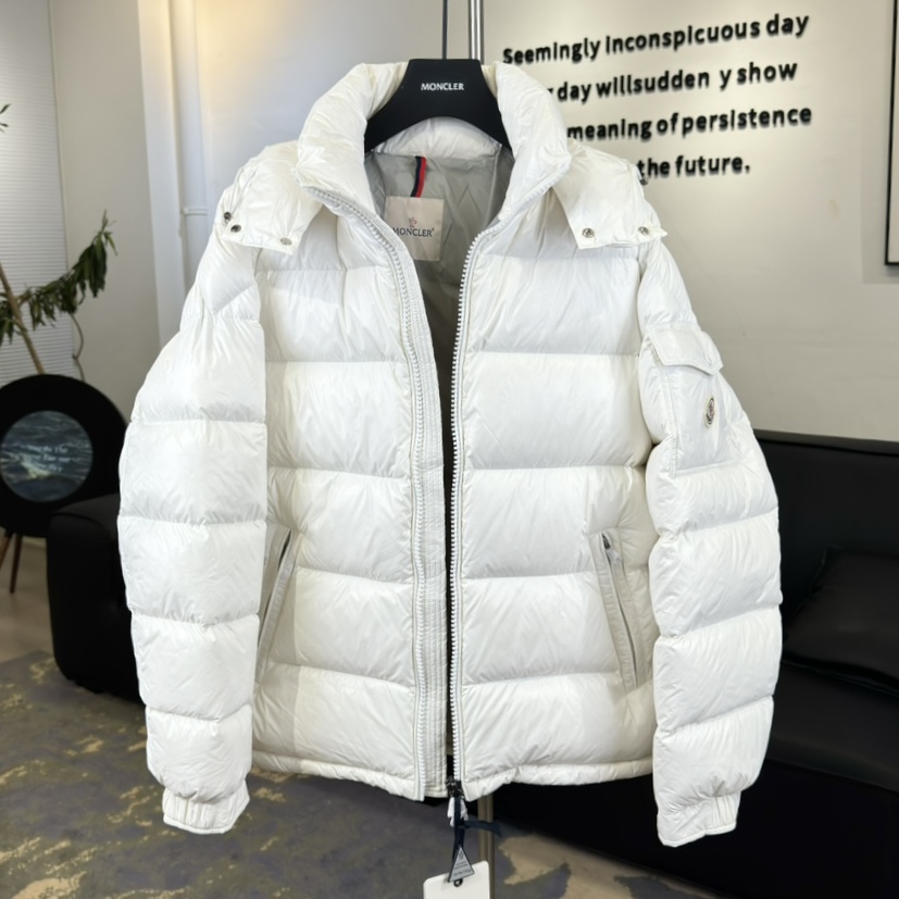 MONCLER | MAYA |SHORT DOWN JACKET_WITHE