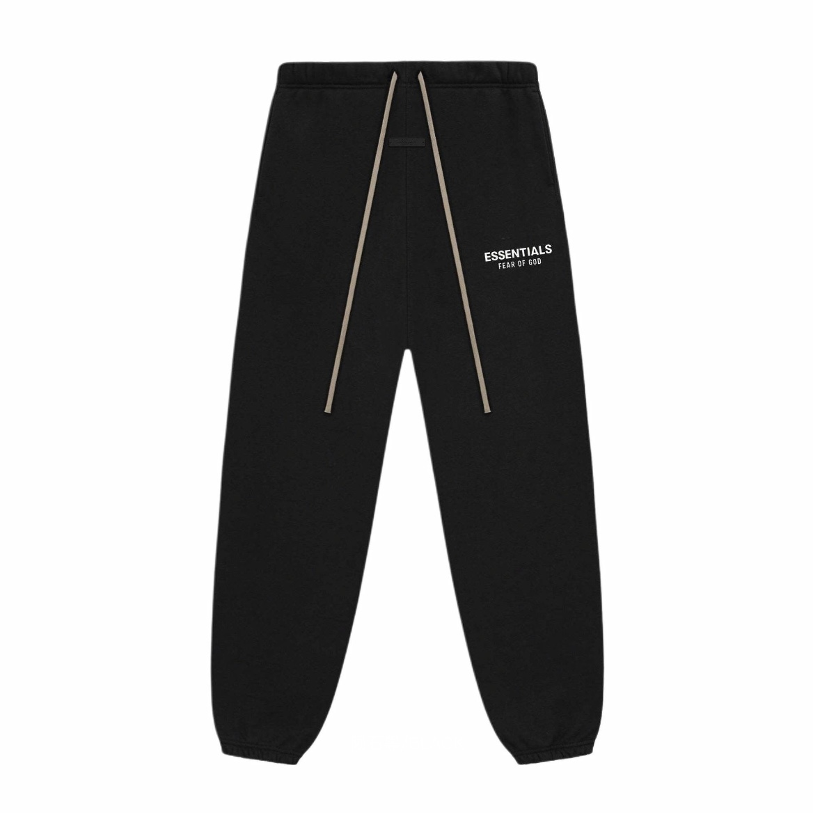 FOG essentials FW24 Holiday Core Pant | BLACK&LIGHT HEATHER GRAY