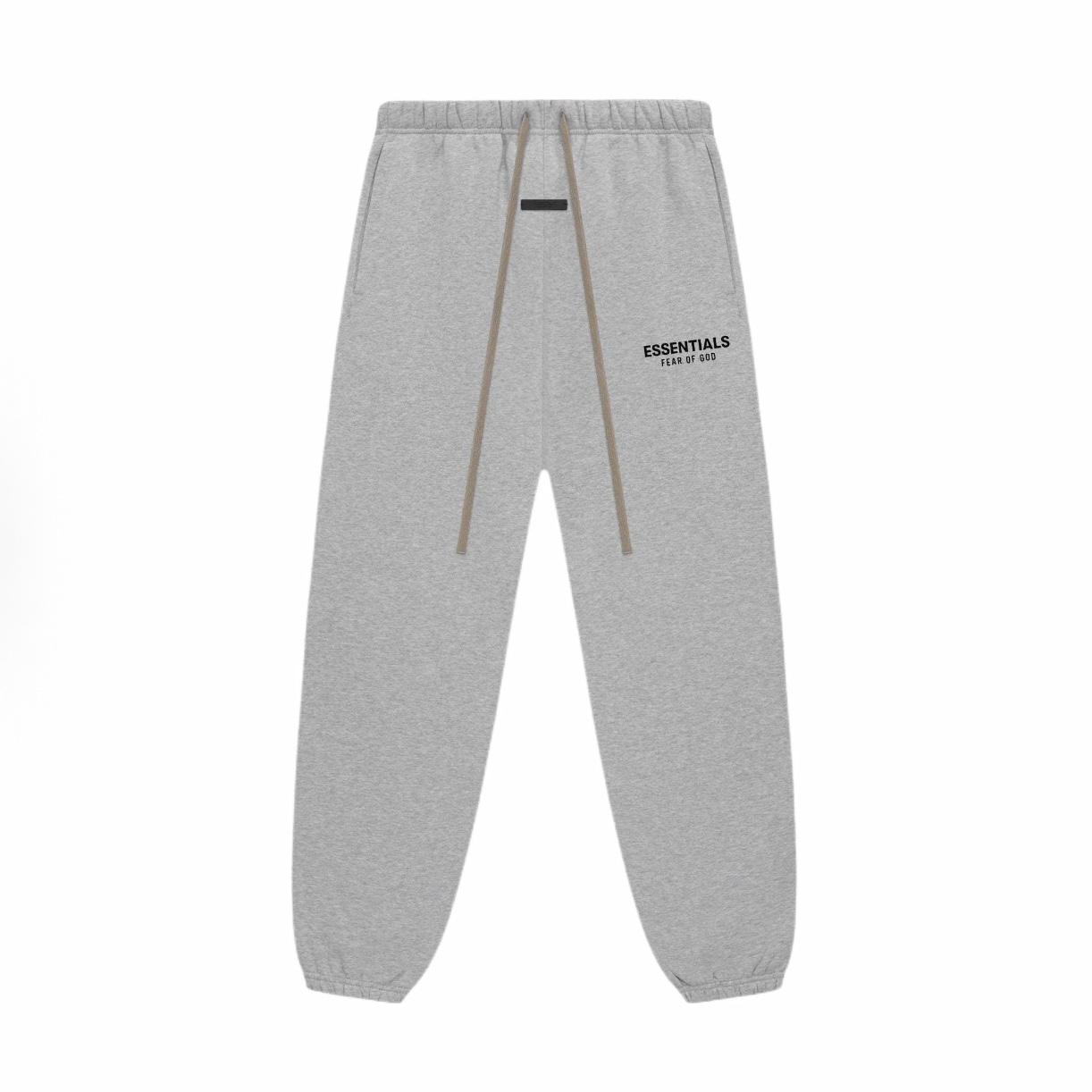FOG essentials FW24 Holiday Core Pant | BLACK&LIGHT HEATHER GRAY