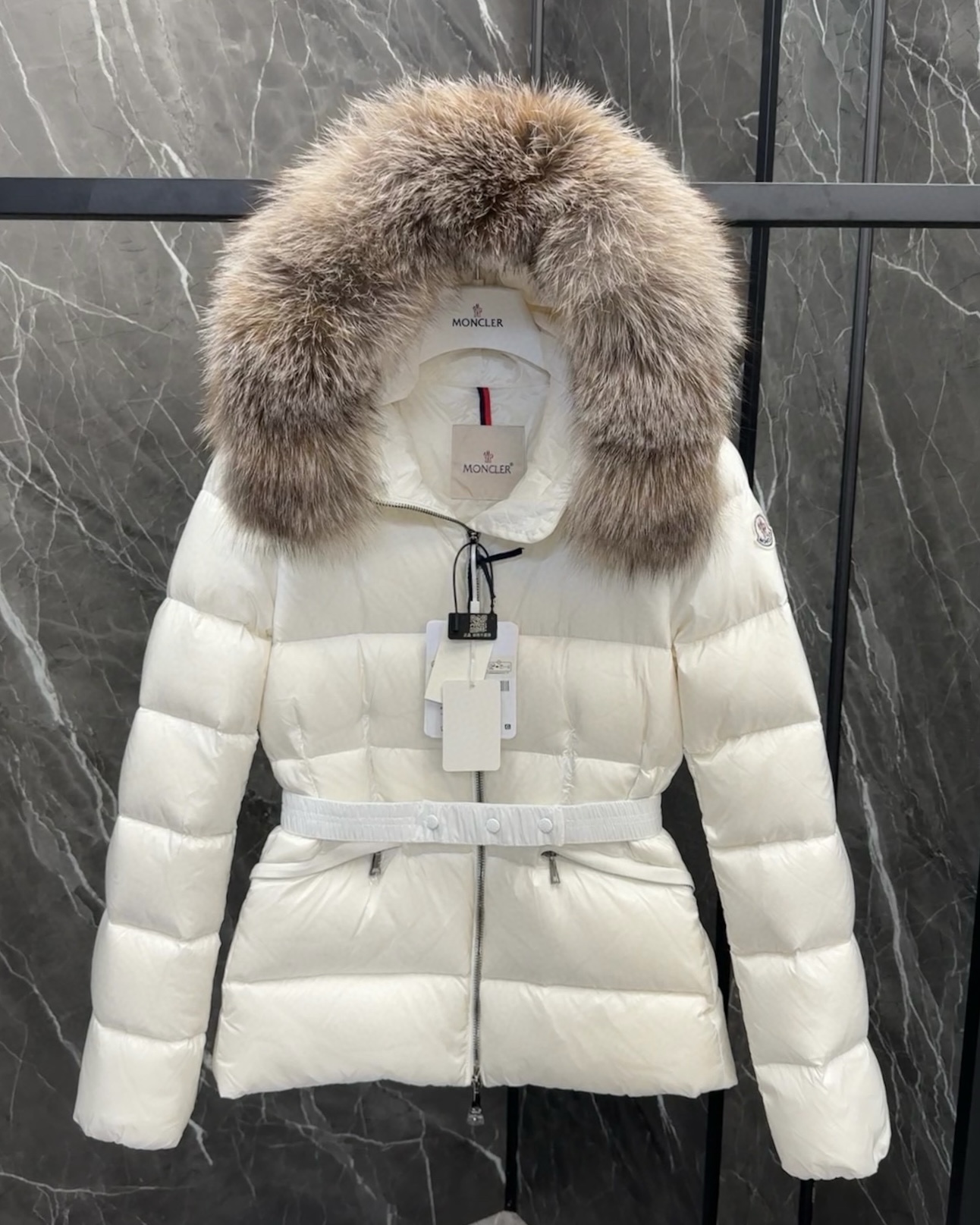 MONCLER | BOED |DOWN JACKET_WITHE