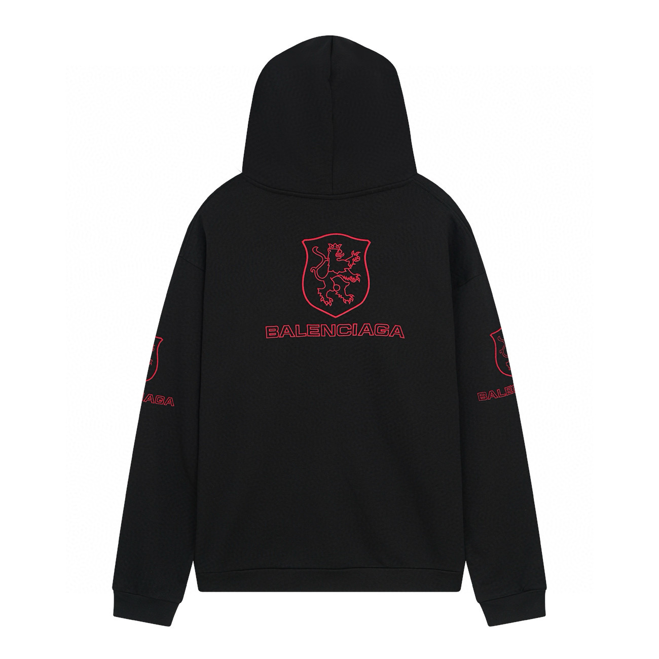 BALENCIAGA | Printed long sleeve Hooded