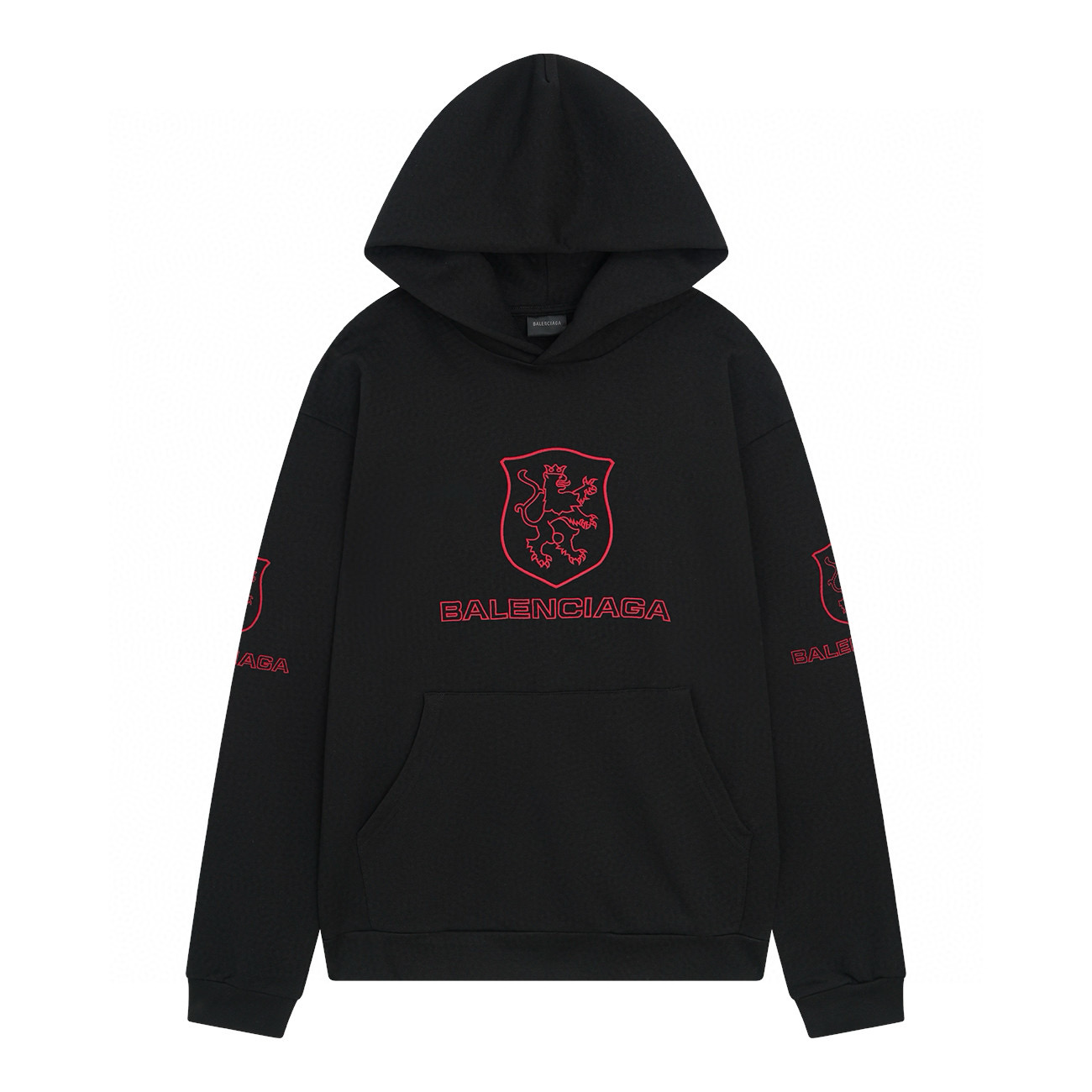 BALENCIAGA | Printed long sleeve Hooded