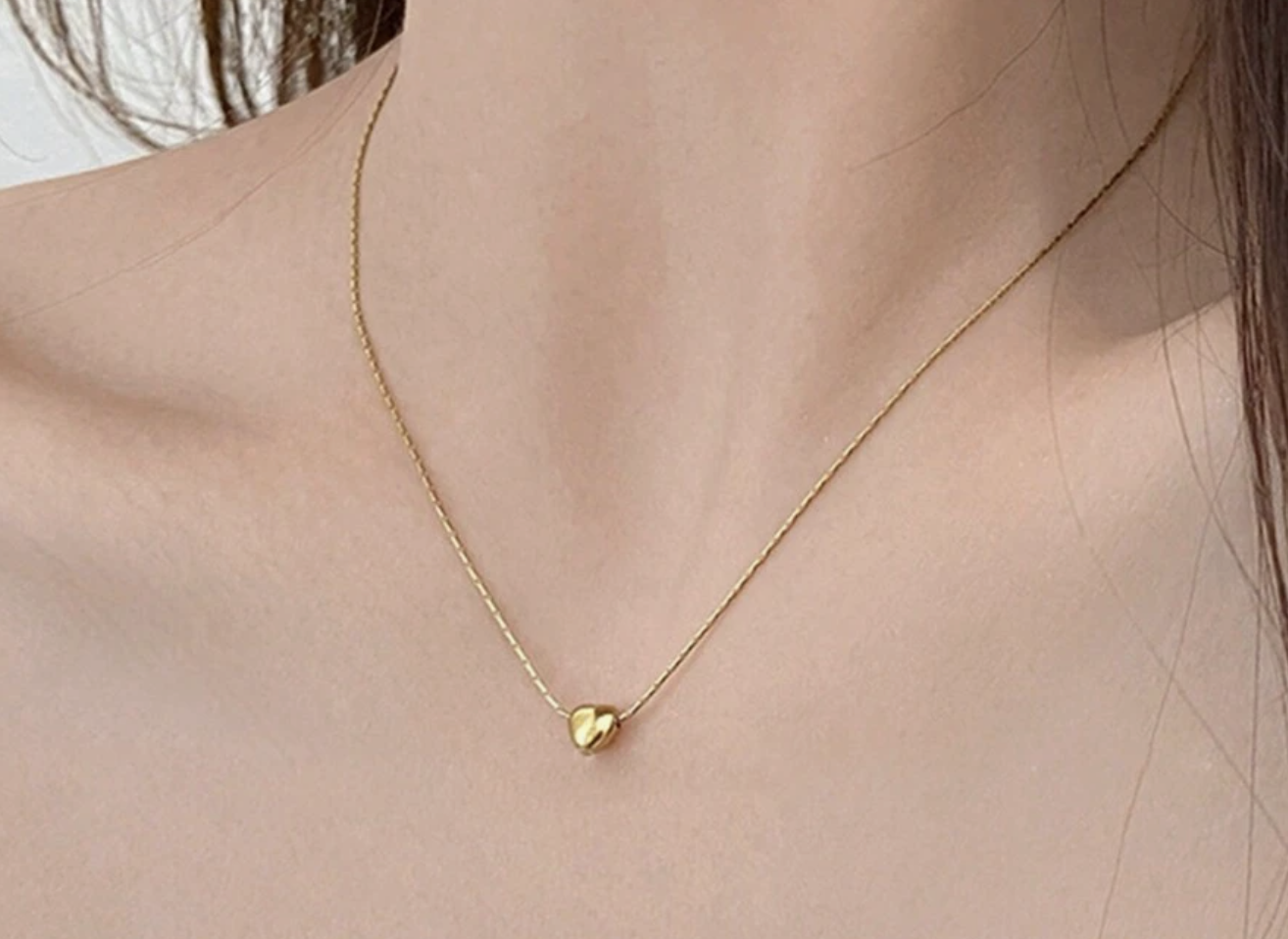 18K Gold Plated Stainless Steel Necklace
