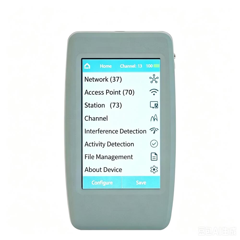 Handheld WiFi signal detector