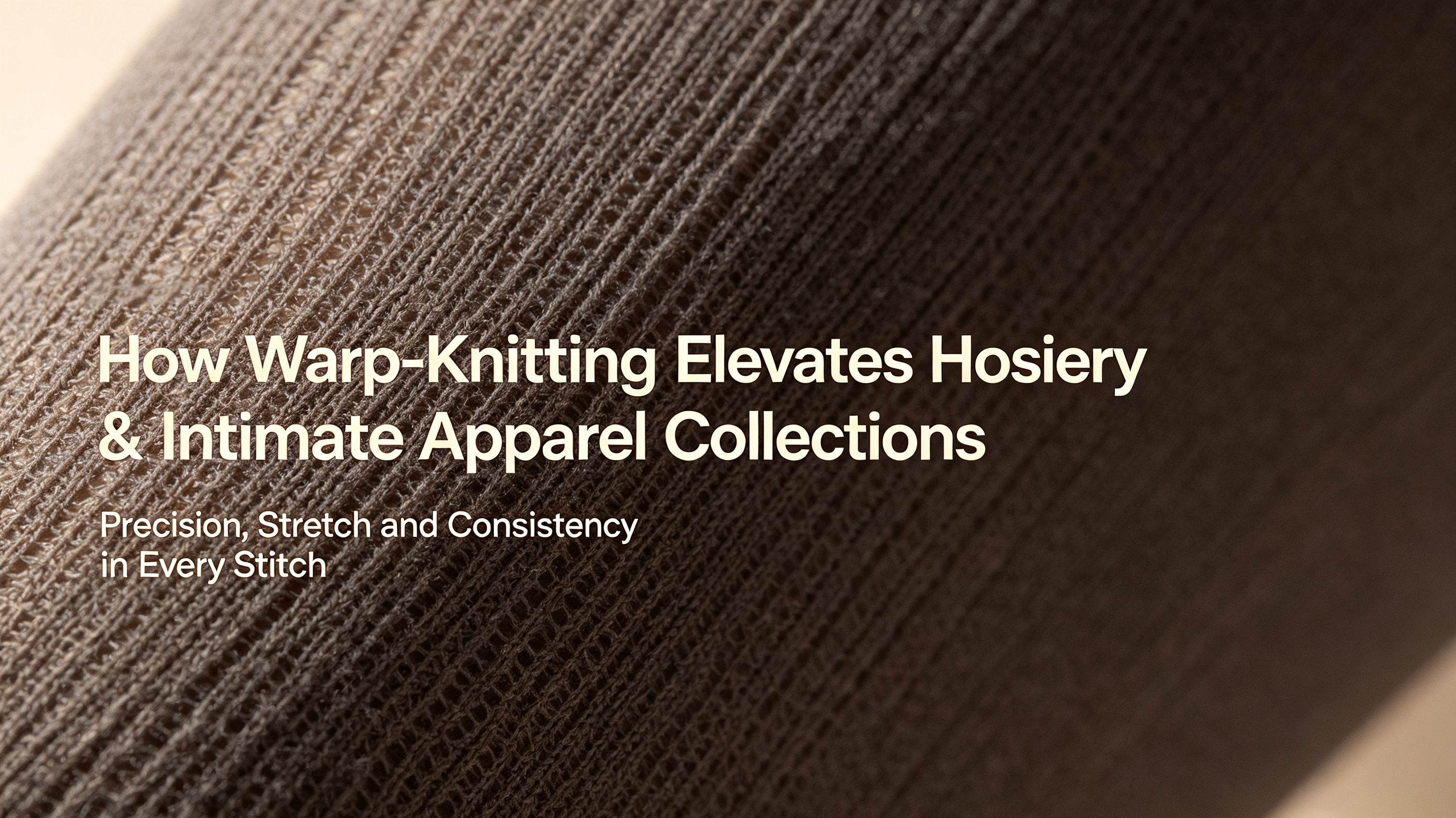 How Warp‑Knitting Elevates Hosiery & Intimate Apparel Collections