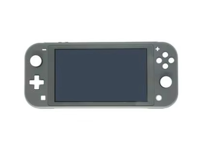 Used portable handheld game console, Nintendo Switch Lite, gray, 128GB.