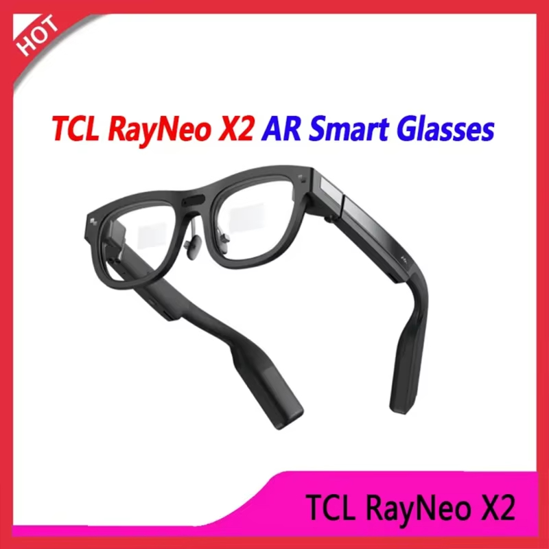 TCL RayNeo X2 Binocular Full-color Wireless AR Glasses AI-assisted Multi-language Dialogue Translation Voice Command Activation